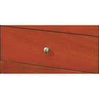 Table de chevet moderne avec trois tiroirs pour chambre à coucher