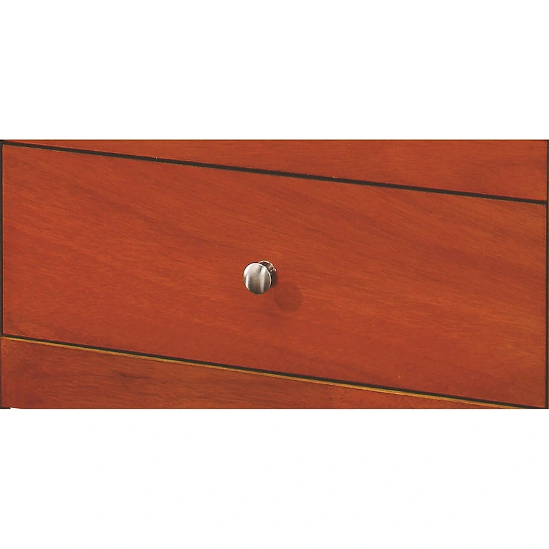 Table de chevet moderne avec trois tiroirs pour chambre à coucher
