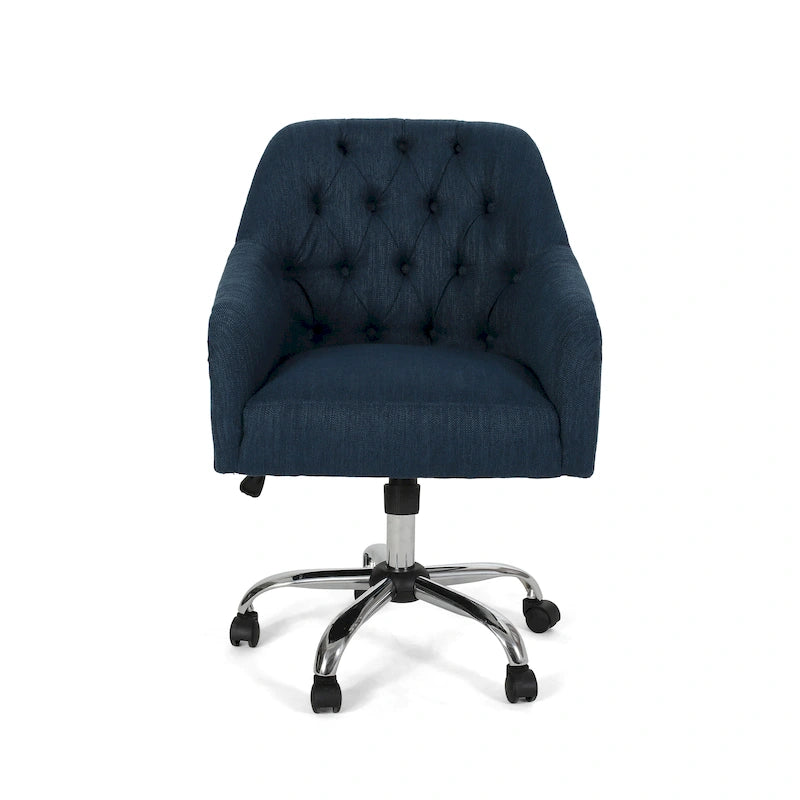 Chaise de bureau pivotante Barbour rembourrée par Christopher Knight Home - N/A
