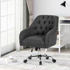 Chaise de bureau pivotante Barbour rembourrée par Christopher Knight Home - N/A