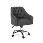 Chaise de bureau pivotante Barbour rembourrée par Christopher Knight Home - N/A