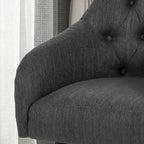 Chaise de bureau pivotante Barbour rembourrée par Christopher Knight Home - N/A