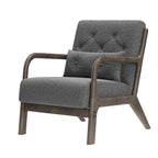 Fauteuil d'appoint avec accoudoirs Corvus Zelda Lounge