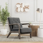 Fauteuil d'appoint avec accoudoirs Corvus Zelda Lounge