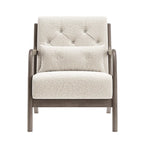Fauteuil d'appoint avec accoudoirs Corvus Zelda Lounge
