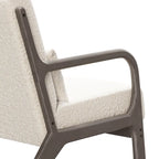 Fauteuil d'appoint avec accoudoirs Corvus Zelda Lounge