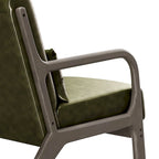 Fauteuil d'appoint avec accoudoirs Corvus Zelda Lounge