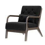 Fauteuil d'appoint avec accoudoirs Corvus Zelda Lounge