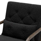 Fauteuil d'appoint avec accoudoirs Corvus Zelda Lounge