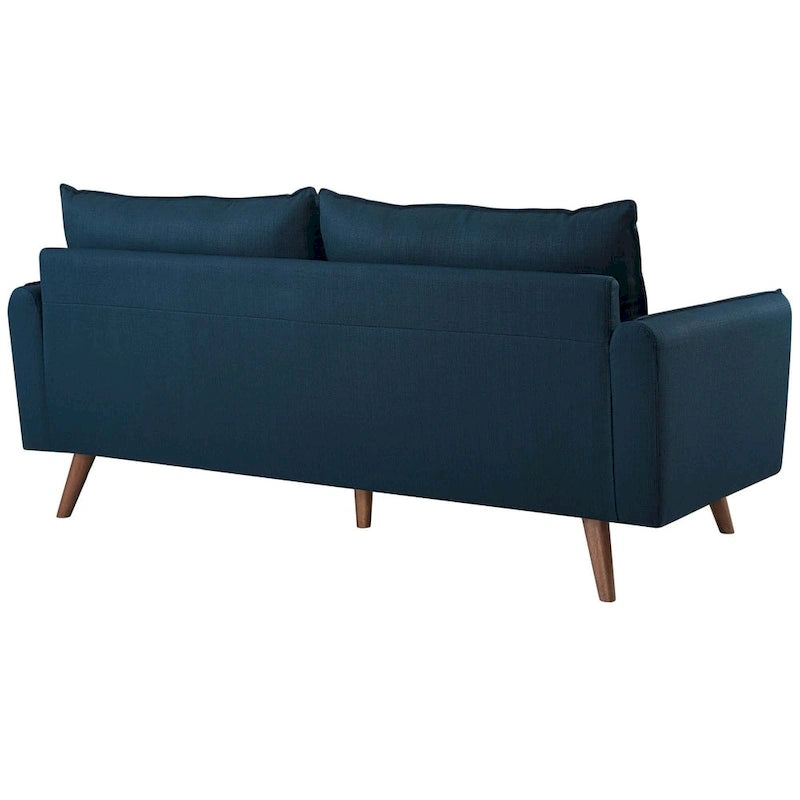 Canapé en tissu rembourré Carson Carrington Hedeby - 82,5 L x 183 l x 85 H cm