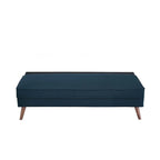 Canapé en tissu rembourré Carson Carrington Hedeby - 82,5 L x 183 l x 85 H cm