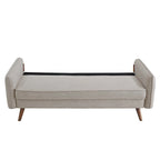 Canapé en tissu rembourré Carson Carrington Hedeby - 82,5 L x 183 l x 85 H cm