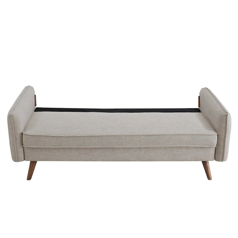 Canapé en tissu rembourré Carson Carrington Hedeby - 82,5 L x 183 l x 85 H cm
