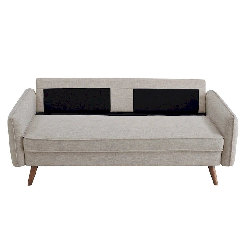Canapé en tissu rembourré Carson Carrington Hedeby - 82,5 L x 183 l x 85 H cm