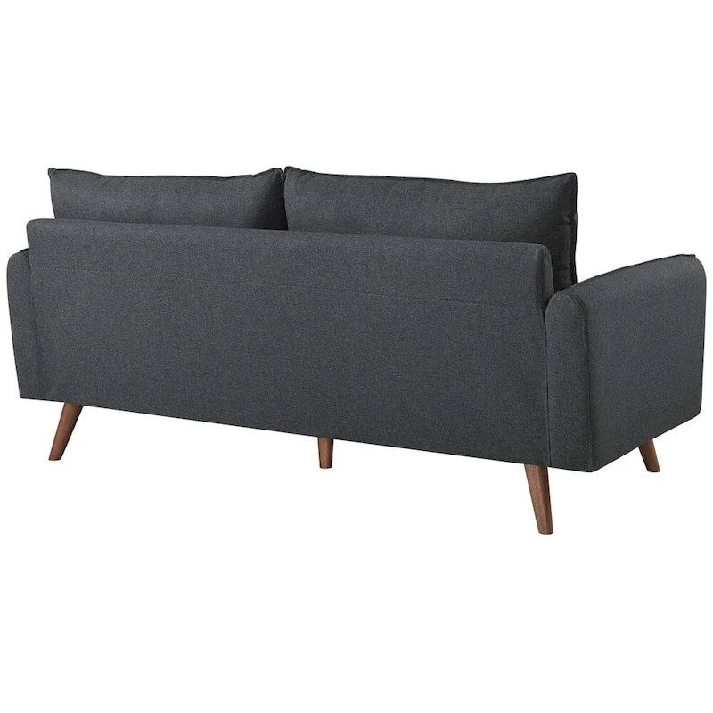 Canapé en tissu rembourré Carson Carrington Hedeby - 82,5 L x 183 l x 85 H cm