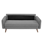 Canapé en tissu rembourré Carson Carrington Hedeby - 82,5 L x 183 l x 85 H cm