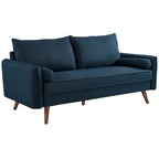 Canapé en tissu rembourré Carson Carrington Hedeby - 82,5 L x 183 l x 85 H cm