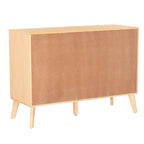 Commode Carter en bois du milieu du siècle à 6 tiroirs