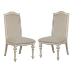 Chaises de salle à manger The Gray Barn Caelum de style campagnard blanc antique (lot de 2)
