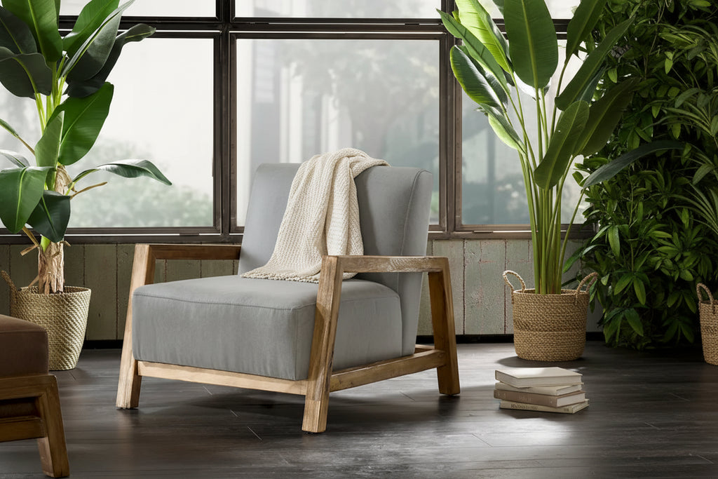 Fauteuil d'appoint bas INK+IVY Easton