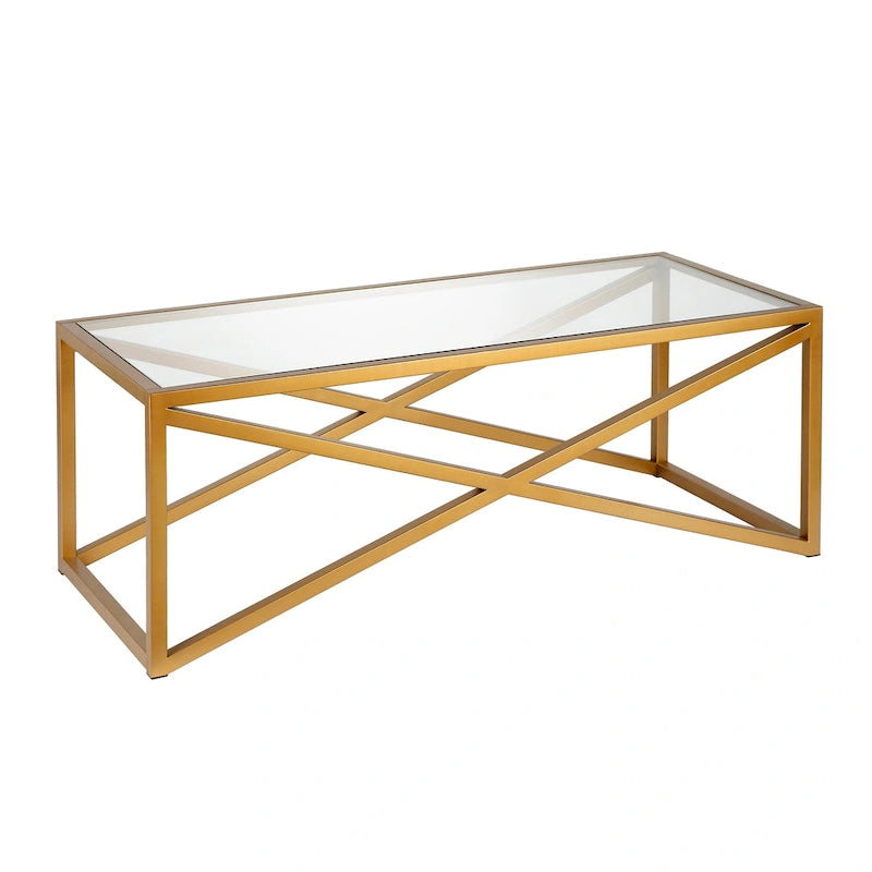 Table basse Silver Orchid Stifter en bronze noirci