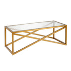 Table basse Silver Orchid Stifter en bronze noirci