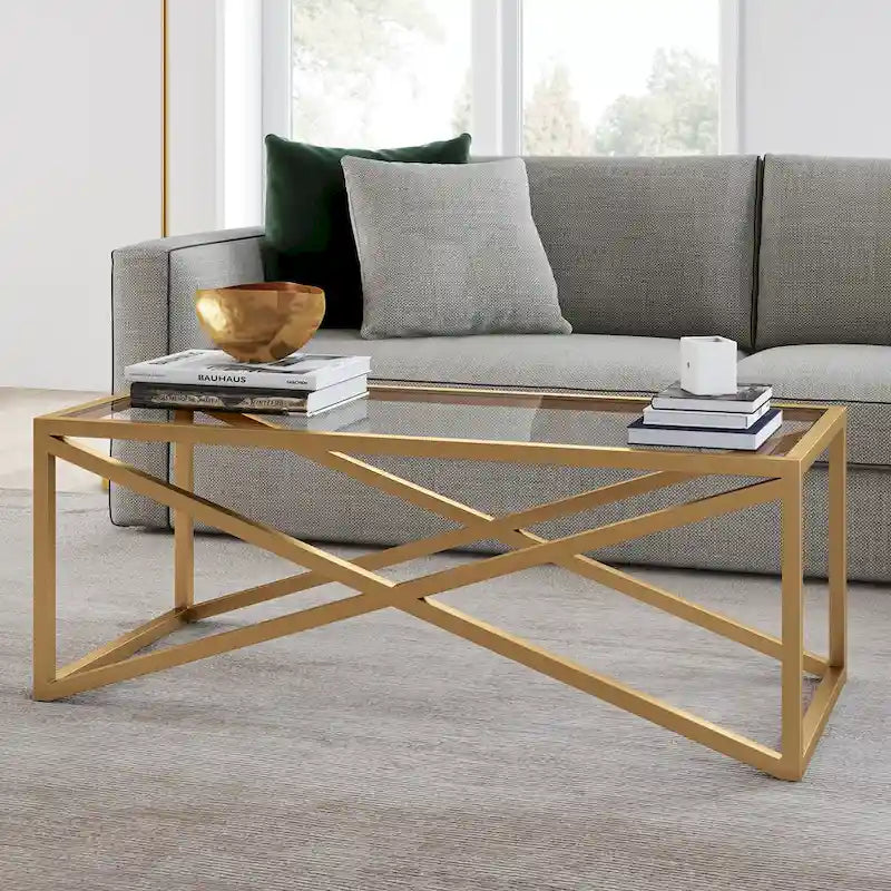 Table basse Silver Orchid Stifter en bronze noirci