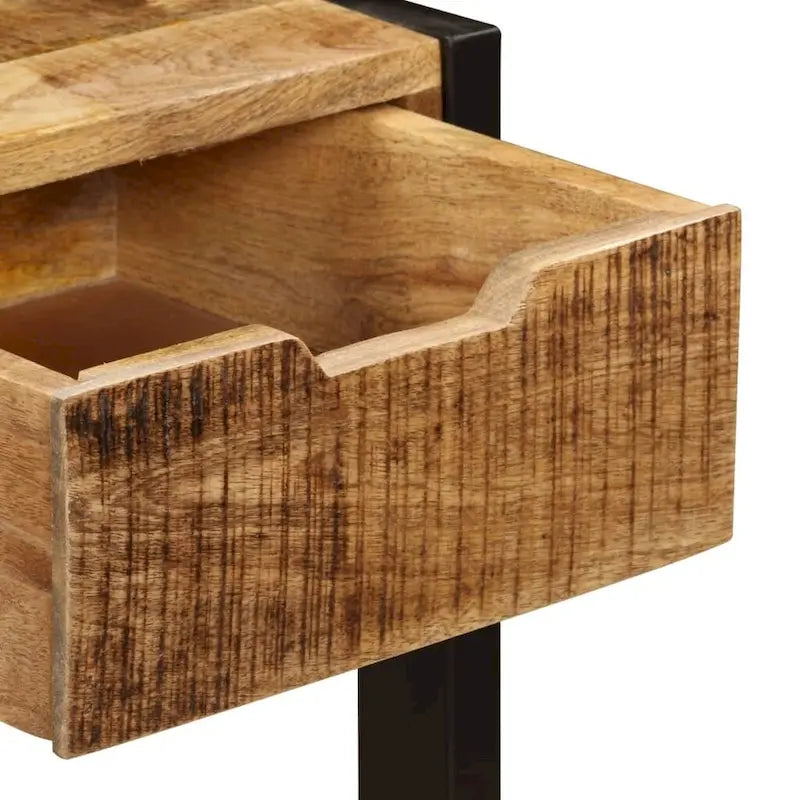 vidaXL Buffet avec 3 tiroirs 110 x 35 x 75 cm Bois de manguier massif