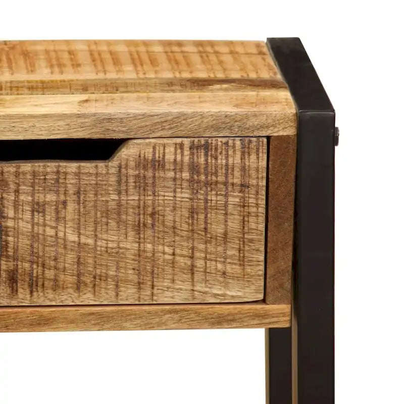 vidaXL Buffet avec 3 tiroirs 110 x 35 x 75 cm Bois de manguier massif