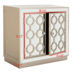 SAFAVIEH Achsah Commode de Rangement 2 Portes - 32Lx16Px29H