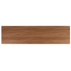 Meuble TV média de rangement Safavieh Teela Noyer 59 pouces – 59 L x 15 P x 19 H – 59Lx15Px19H