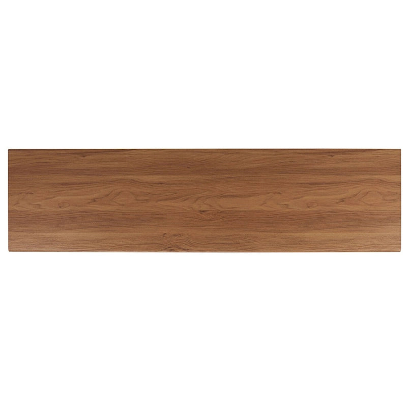Meuble TV média de rangement Safavieh Teela Noyer 59 pouces – 59 L x 15 P x 19 H – 59Lx15Px19H