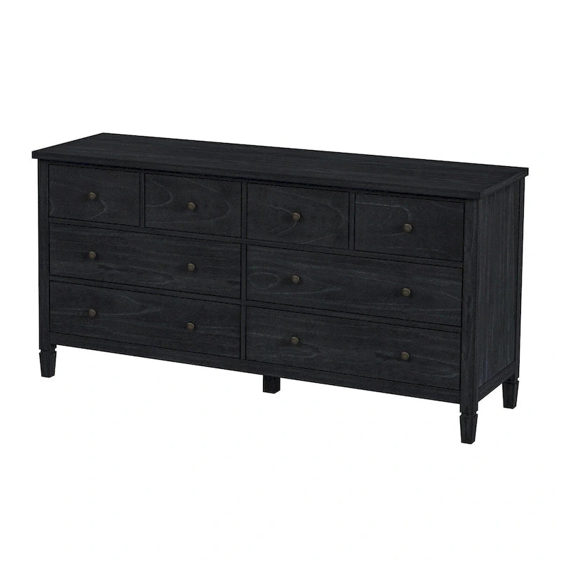 Commode en bois 8 tiroirs Flagstaff