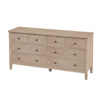 Commode en bois 8 tiroirs Flagstaff