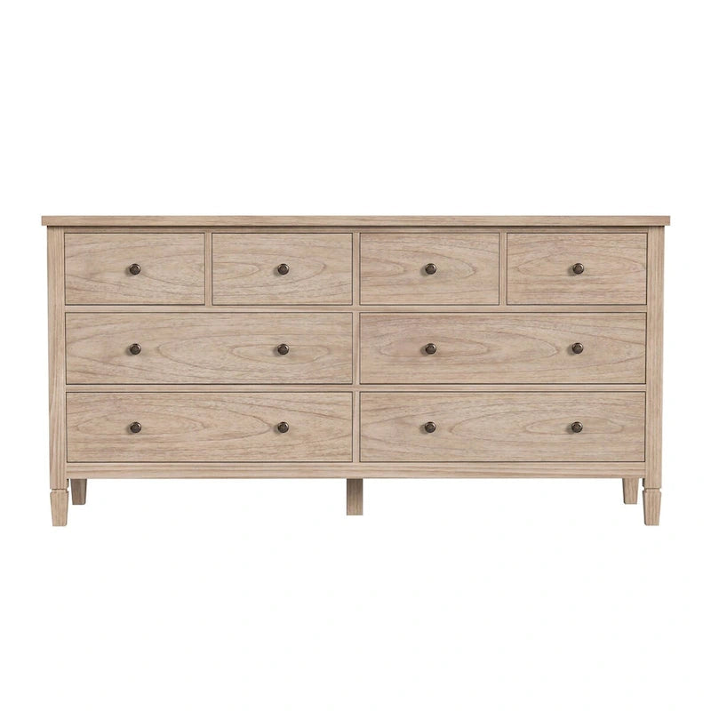 Commode en bois 8 tiroirs Flagstaff