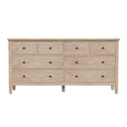 Commode en bois 8 tiroirs Flagstaff
