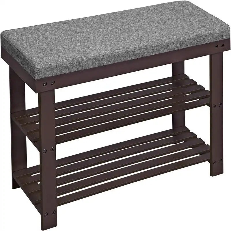 Étagère à chaussures à 3 niveaux - 29 P x 71 L x 49 H cm
