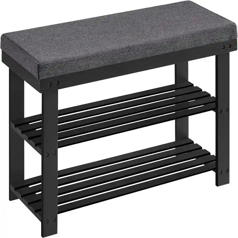 Étagère à chaussures à 3 niveaux - 29 P x 71 L x 49 H cm