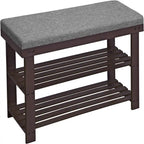 3-Tier Shoe Rack - 11.4  D x 28  W x 19.3  H
