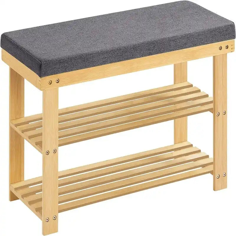 Étagère à chaussures à 3 niveaux - 29 P x 71 L x 49 H cm