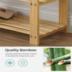 Étagère à chaussures à 3 niveaux - 29 P x 71 L x 49 H cm