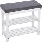 Étagère à chaussures à 3 niveaux - 29 P x 71 L x 49 H cm
