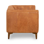Canapé d'appartement Poly & Bark Essex 74 - Cuir pleine fleur véritable italien