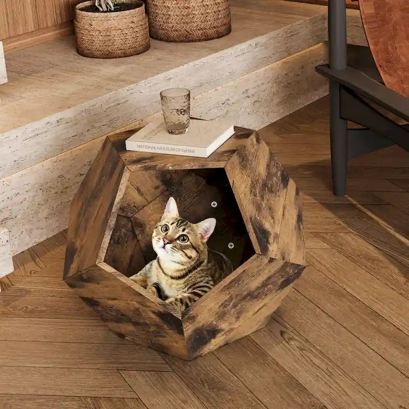 25.98   Shaped Modern Pet Furniture Cat Kennel Side Table
