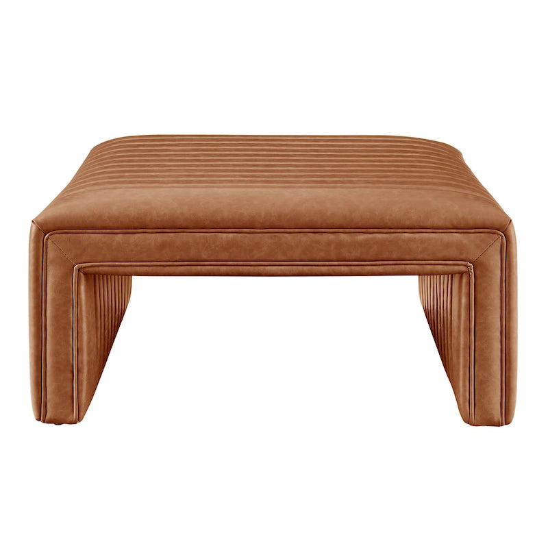Table basse Atkinson en similicuir