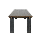 Table de salle à manger en bois massif recyclé Duncan 90 de Classic Home