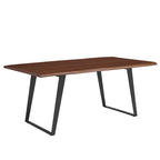 Viggo 74   Live Edge Acacia Wood Dining Table
