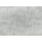 71 Bureau d'angle gris avec trois tiroirs