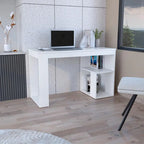 Astana 47   Computer desk with storage shelves